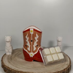 Quemador Bota de Cowboy y Wax Melt