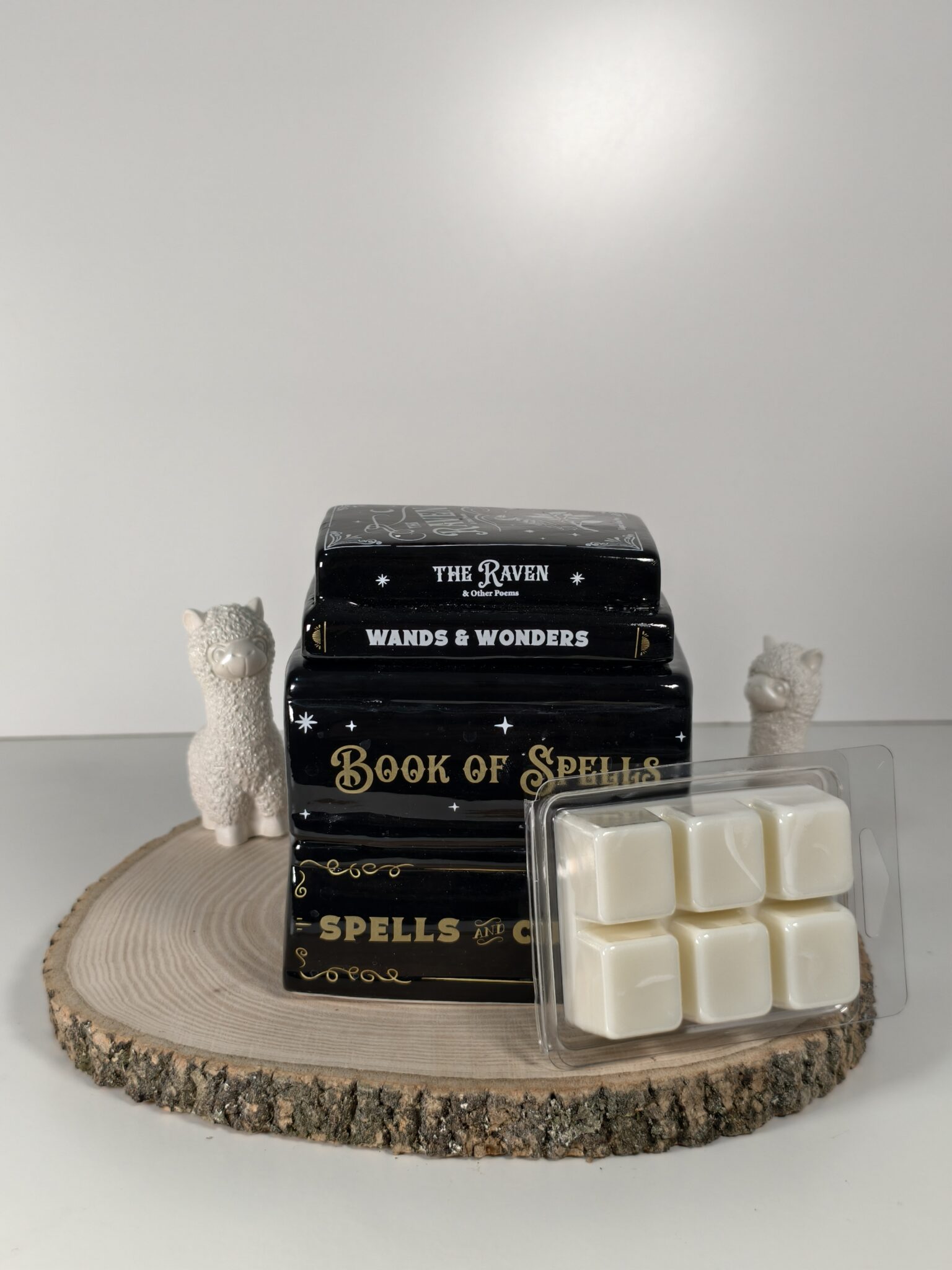 Quemador Libro de Hechizos y Wax Melt