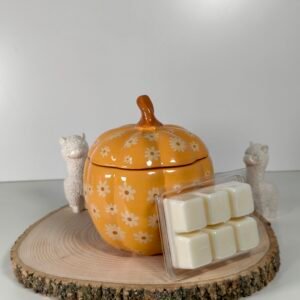 Quemador Calabaza Floral y Wax Melt