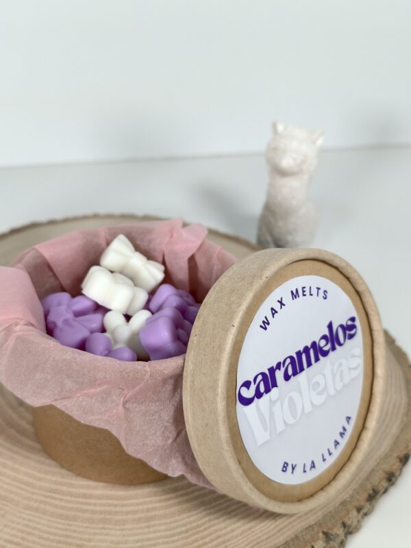 Wax Melt Formas Caramelo de Violetas - Imagen 2