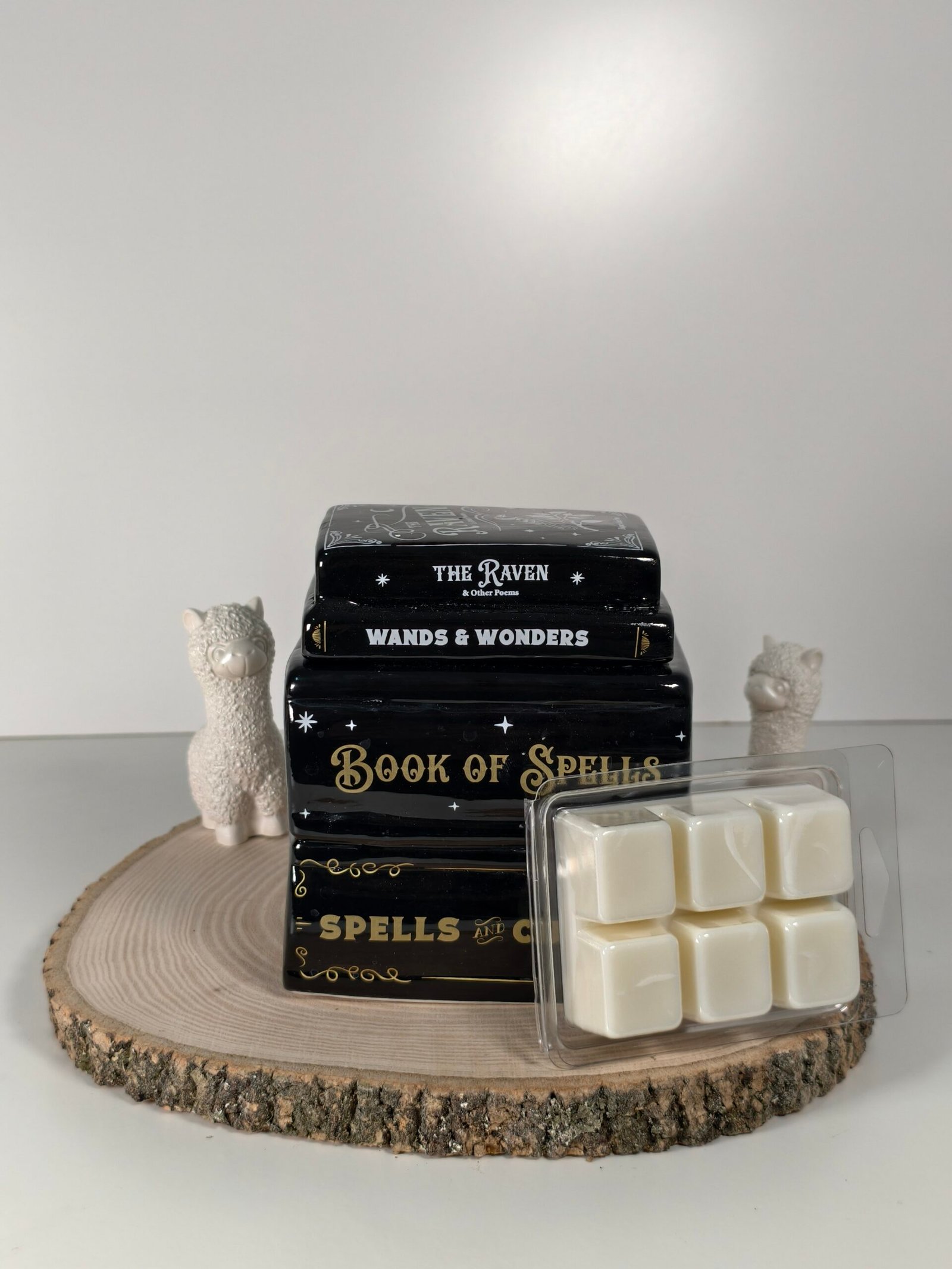 Quemador Libro de Hechizos y Wax Melt