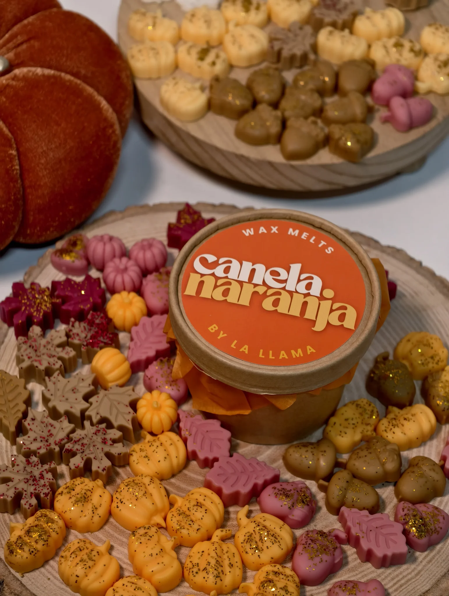 Wax Melt Formas Canela Naranja
