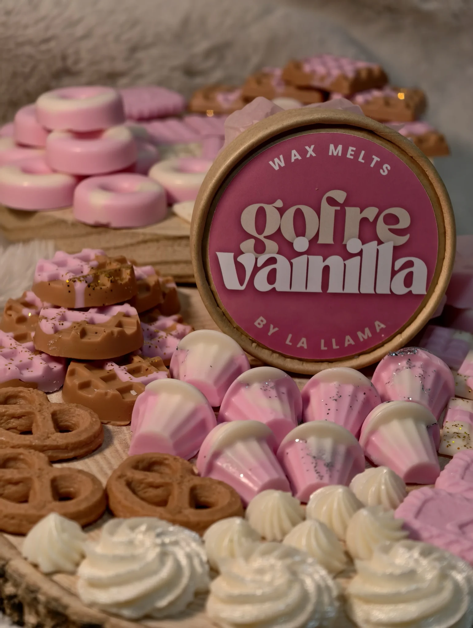 Wax Melt Formas Gofre Vainilla